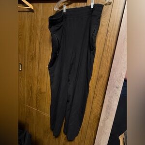 Old Navy Active Black High-Rise Sweat Pants